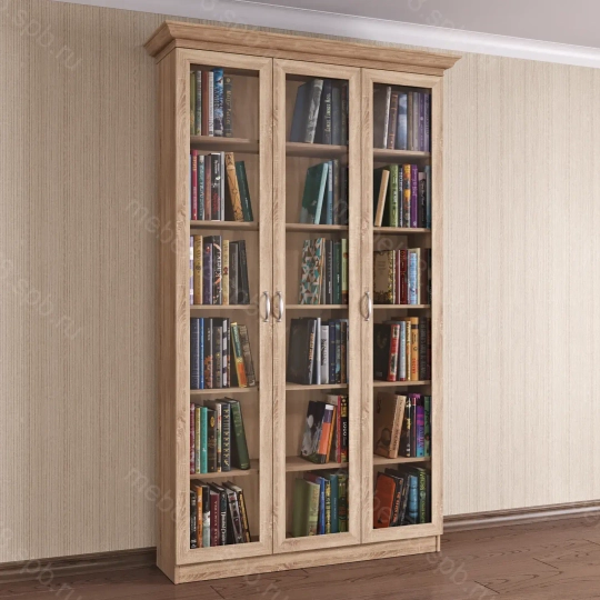 Шкаф книжный 3/1