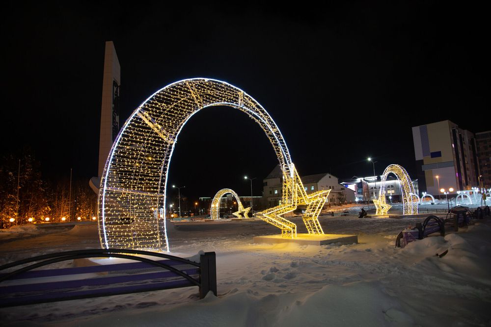 световая арка "Комета"