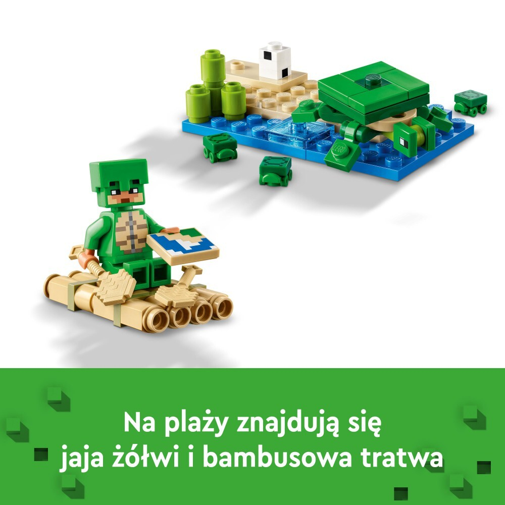 LEGO Minecraft — Пляжный домик «Черепаха» 21254 / артикул   21254  / GTIN 5702017583303