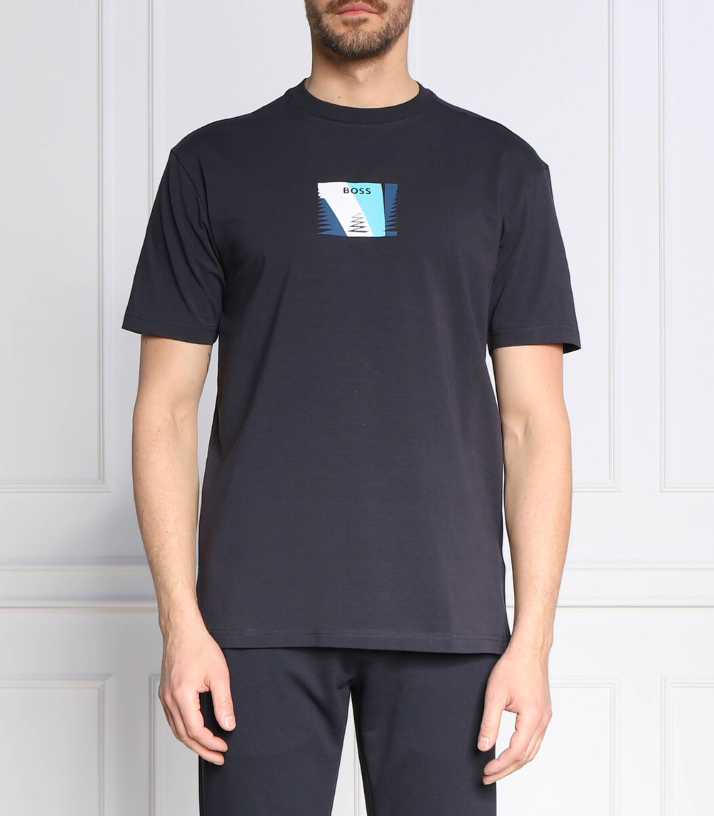 футболка tee 6 BOSS GREEN - темно-синий(50483771)