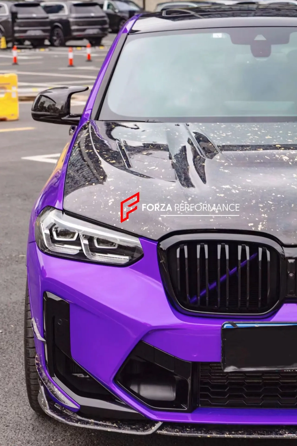 Обвес из кованого карбона для BMW X4M F98 Рестайлинг 2021+ БМВ