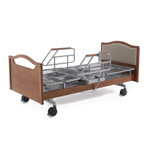 Кровать электрическая MED-MOS DB-2B с поворотным креслом в левую сторону (коричневый)