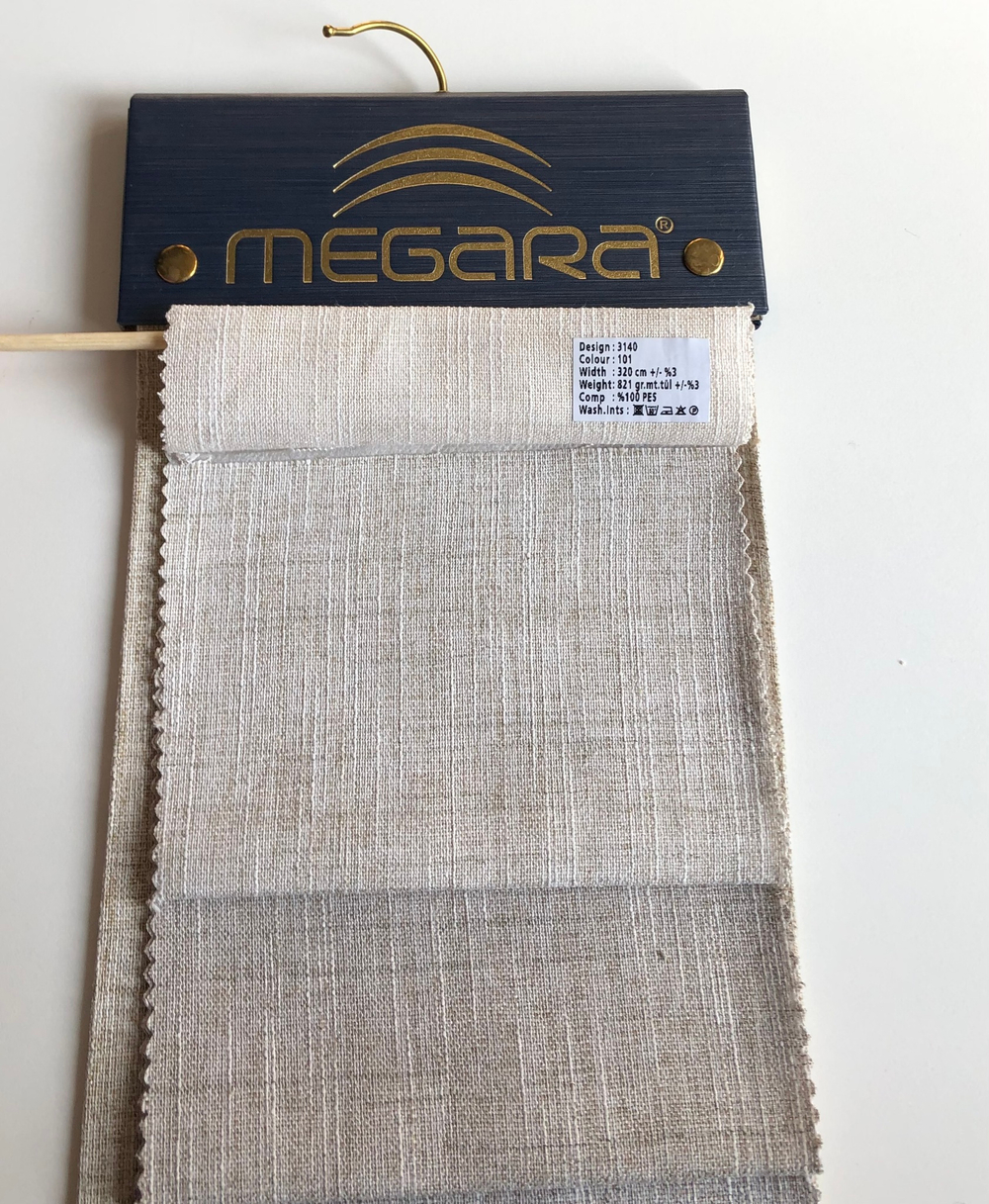 Портьерная ткань Megara арт. 3140 (высота 320 см, Турция)
