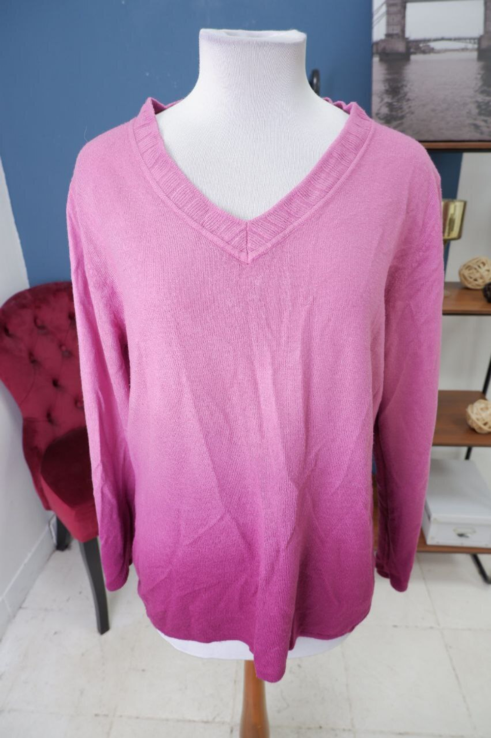 Джемпер Authentic интересный 50 размер