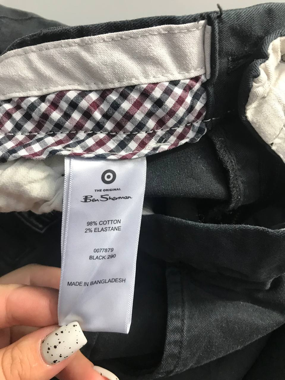 Брюки Ben Sherman классического кроя, маркировка 34R, визуально 52 размер