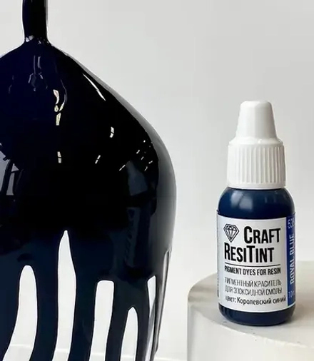Краситель CraftResinTint, Royal Blue, Королевский синий 10мл