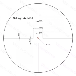 Прицел Vector Optics Continental x8 1-8x24 SFP Hunting ED - фото 9