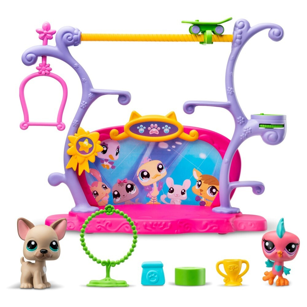 Littlest Pet Shop - Pets have talent Набор со сценой + 2 фигурки LPS00558 / артикул   LPS00558  / GTIN 885561005585
