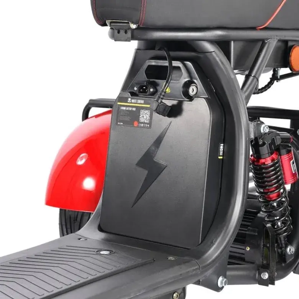 Электроскутер WHITE SIBERIA PRO TRIKE 3000W