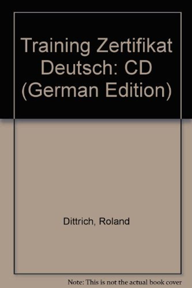 Training Zertifikat Deutsch, CD x2*