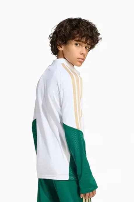 Кофта adidas Италия 2026 Tiro Training Top Junior - белый