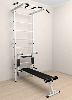 Шведская стенка Sv Pro 804 (Турник Pro/Брусья/стойка/Скамья)