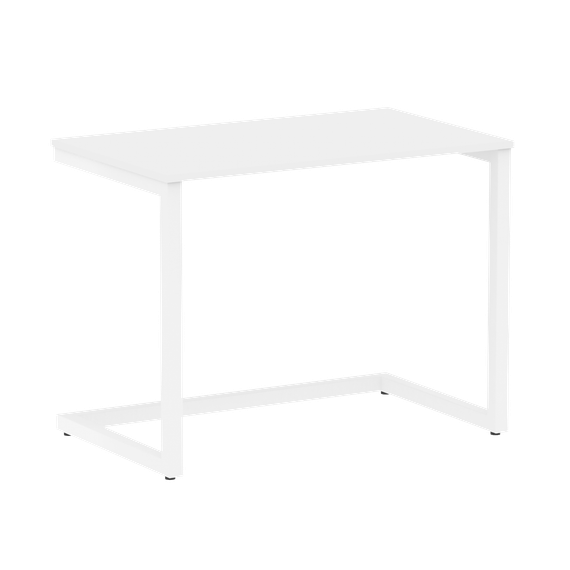 Home Office Стол письменный VR.SP-2-98 Белый Бриллиант/Металл Белый 980*600*750