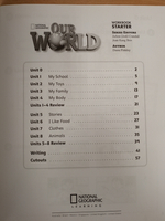 Our World Starter: Workbook with Audio CD
