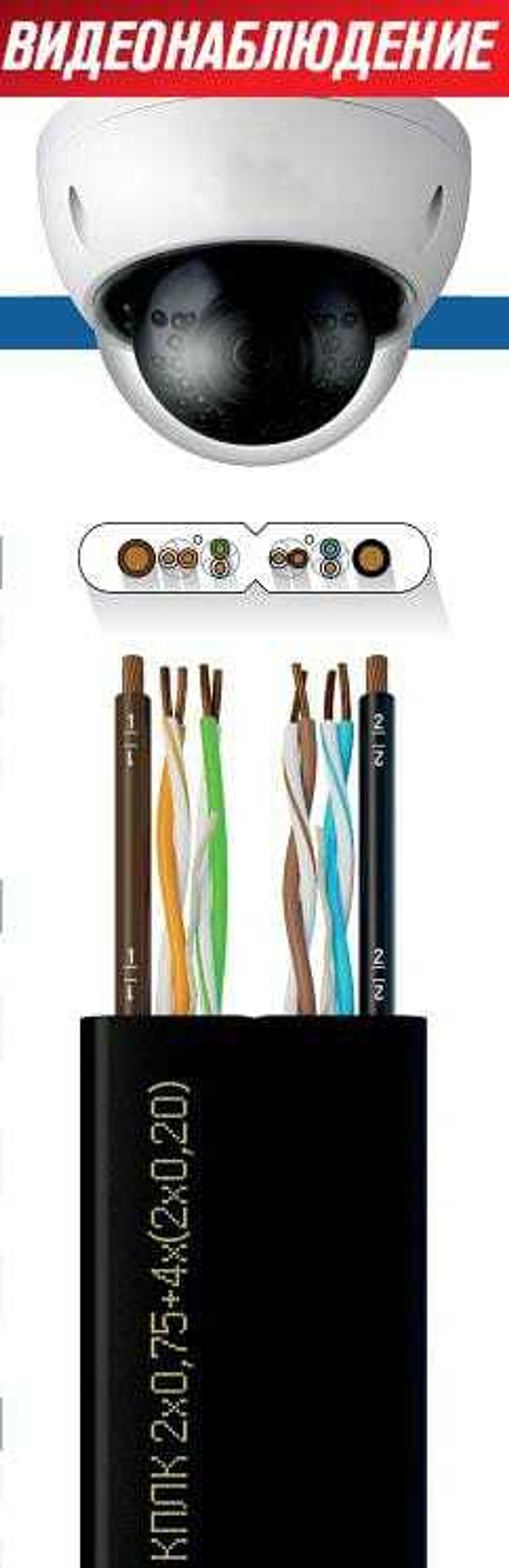 Комплект IP-видеонаблюдения в лифте LiftVision-FRLS до 17 этажей с видеокамерой