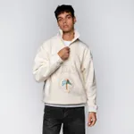 Толстовка Dissident флисовая DZ AW25 молочная