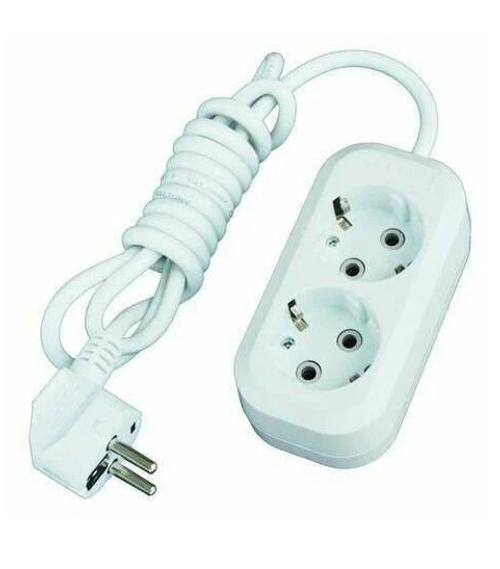 Удлинитель 2*3 м с/з   UNIVersal