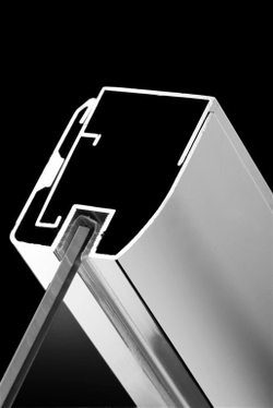 Шторка на ванну  Radaway Classic PNJ  70x152 левая, крепится слева, профиль хром, стекло прозрачное 205101-101L