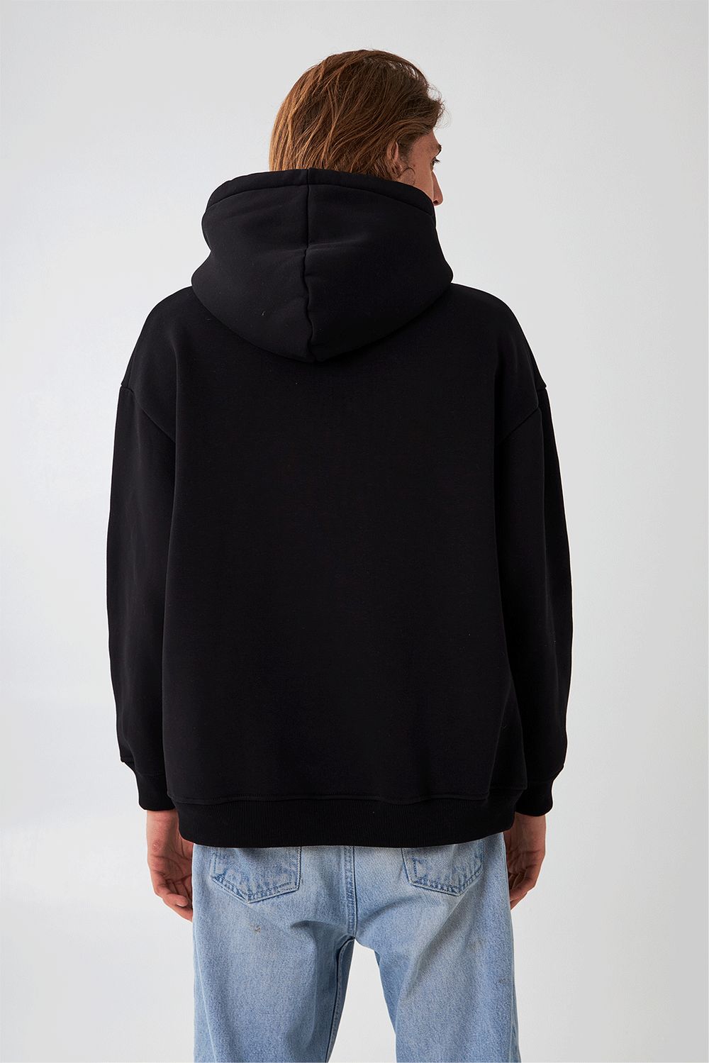 Худи Helgi Ingvarr ЗМЕЙ-ОГНЕННЫЙ ВОЛК Черный