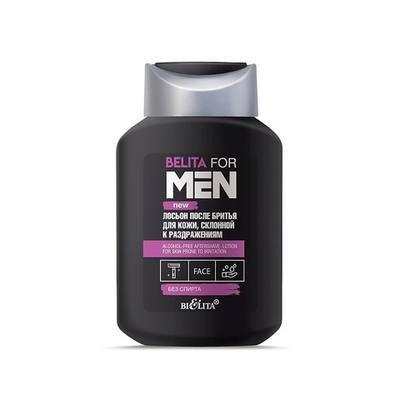 Belita for men Лосьон после бритья Для кожи, склонной к раздражениям 250мл