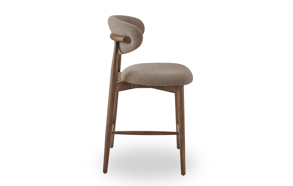 Стул полубарный TODS бежевый XD270-03