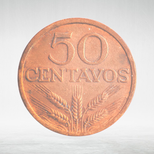 Portugal, 50 Centavos, 1972, VF