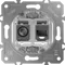 Donel D16 Механизм розетки RJ45/TV cat.5,ClassE-8/0-2400 МГц