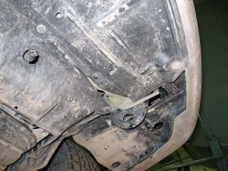 Защита картера и КПП Sheriff для Nissan Bassara (JU30) 1999-2003 арт.15.1081