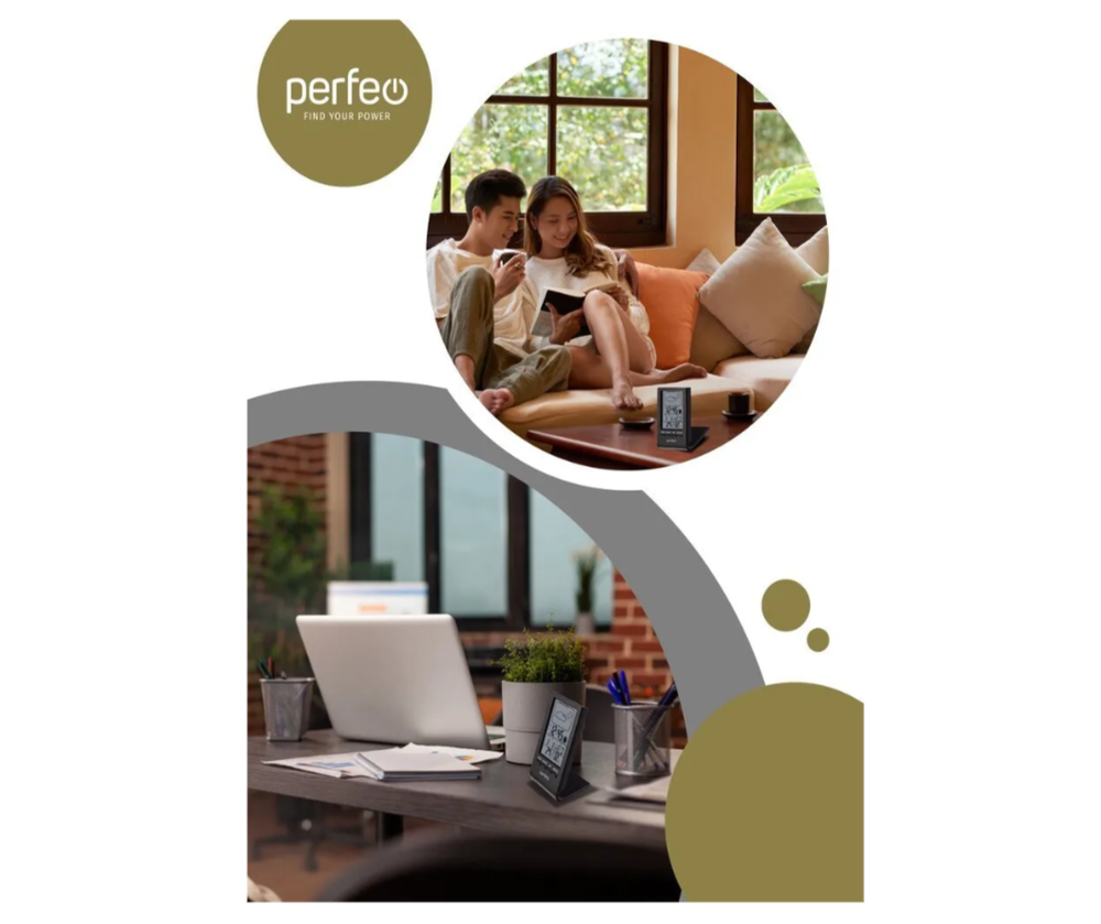 Часы-метеостанция Perfeo PF-S2092A Angle