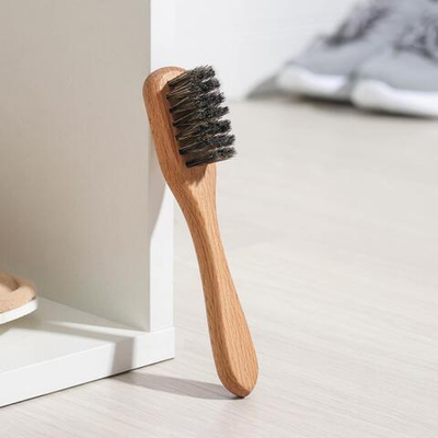 Щётка для обуви с ручкой и 26 пучками (Цвет: не задано)