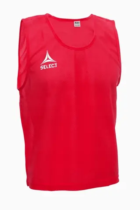 Манишка футбольная Select Basic Senior - красный