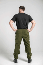 Флисовые брюки мужские комби