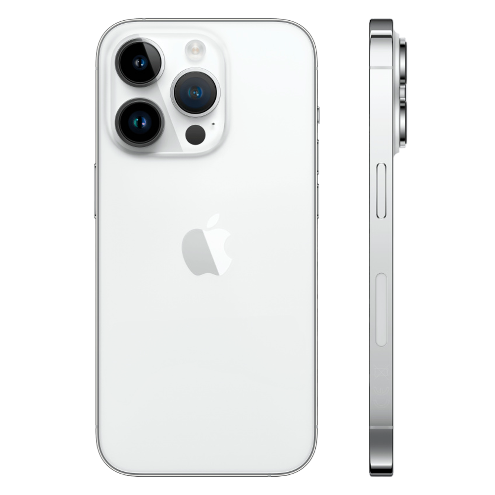 Смартфон Apple iPhone 14 Pro 128GB eSIM, Silver (Серебристый)