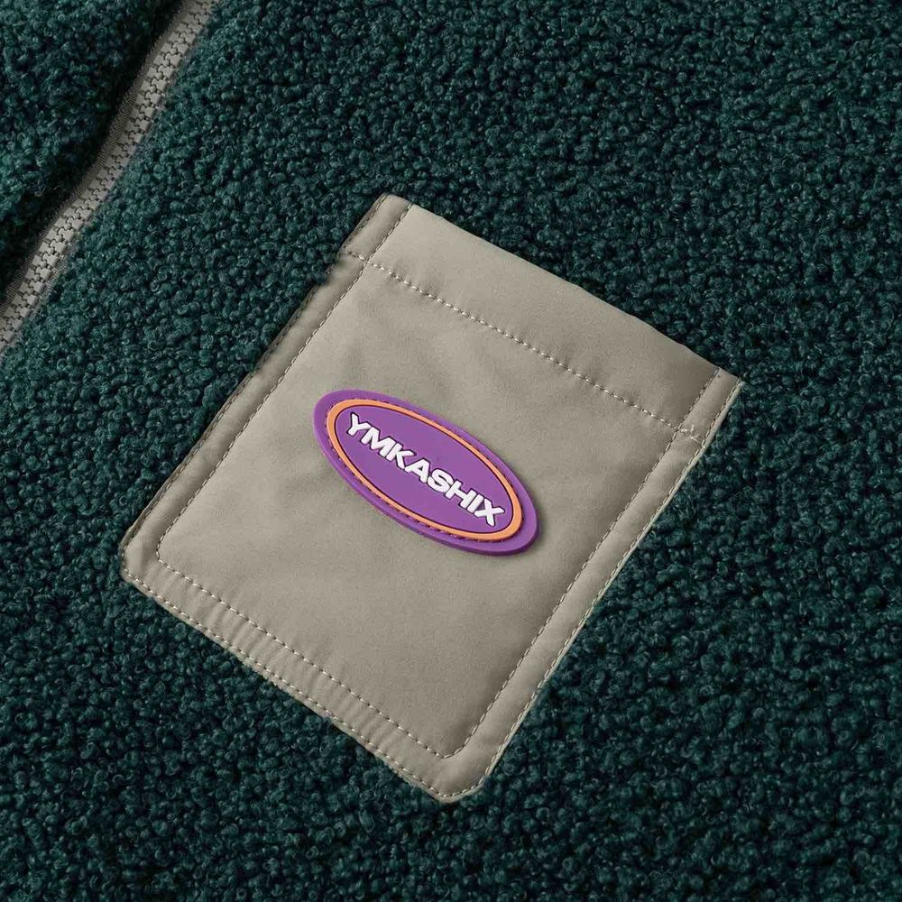 Куртка Ymkashix двухсторонняя зеленая