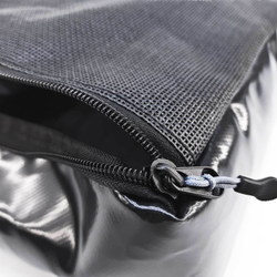 Утилитарный подсумок MOLLE из ткани ПВХ с сеткой 35x27x10см - 10x6