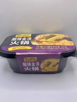 Самозаваривающаяся лапша с овощами и кислым соусом