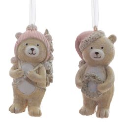 GAEM Изделие декоративное подвесное "Медвежонок", L3,5 W3,5 H7 см, 2в.