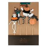 Топперы в торт “Vintage Halloween” 8 шт.
