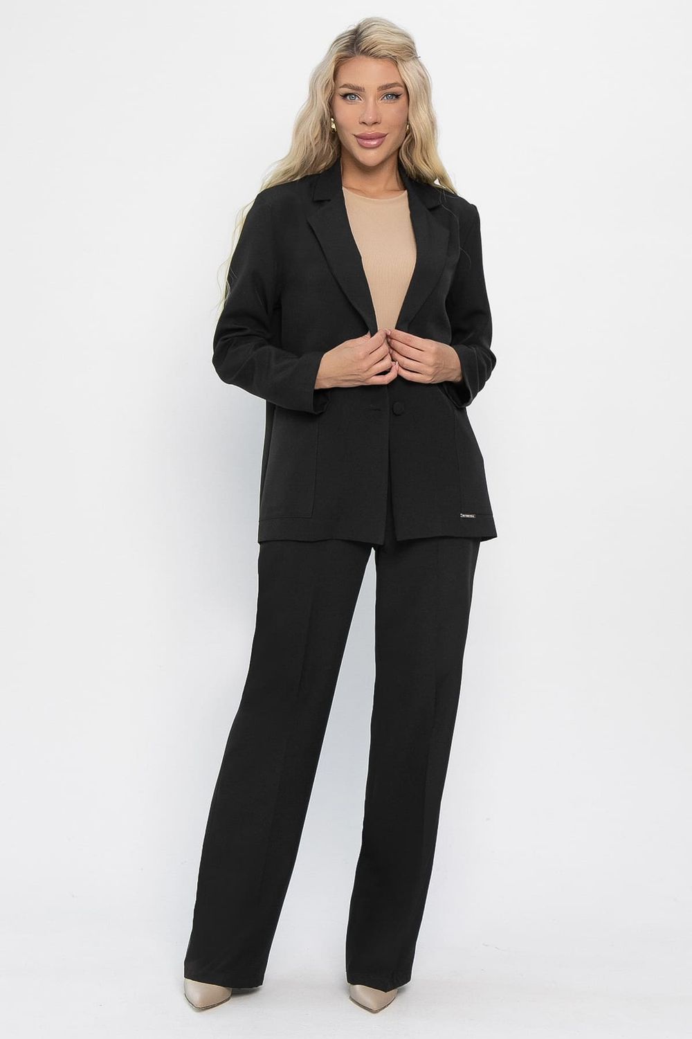 Брюки Брайн (черные) Б13889-33М LT Collection