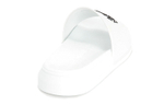 Alexander McQueen Alexander McQueen rubber simple, comfortable and fashionable sandals men's white