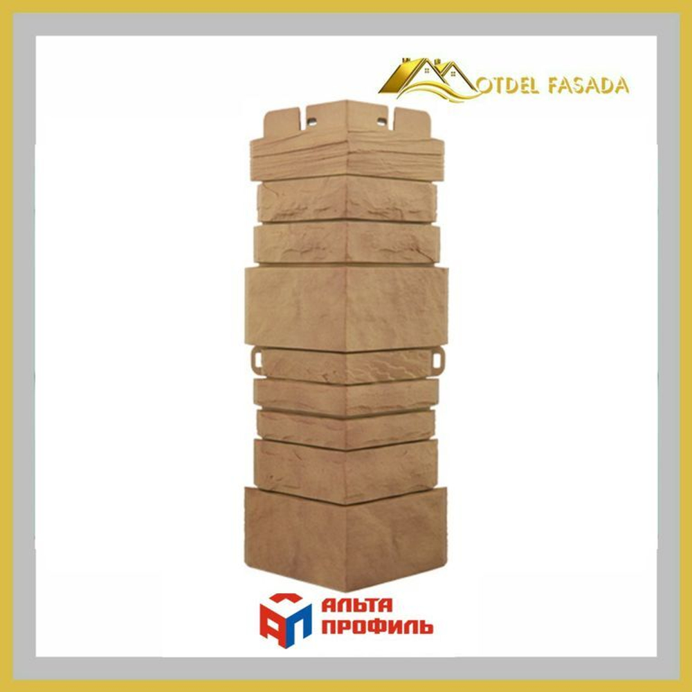 Угол наружный Альта-Профиль Камень Скалистый Памир 450 мм