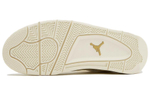 Кроссовки Jordan Air Jordan 4 Metallic Gold (Женская размерная сетка)