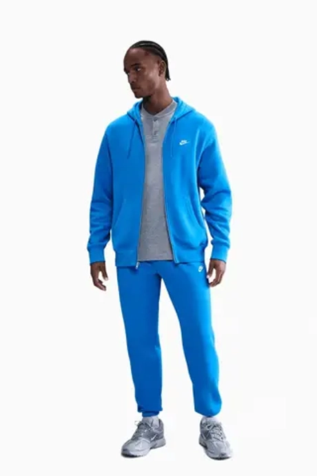 Кофта Nike Club Full-Zip - синий