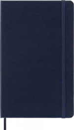 Ежедневник Moleskine (DHB2012DC3) Classic Large 130х210мм 400стр. синий сапфир