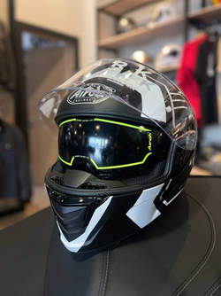 Мотошлем AIROH SPARK THRILL Черный матовый