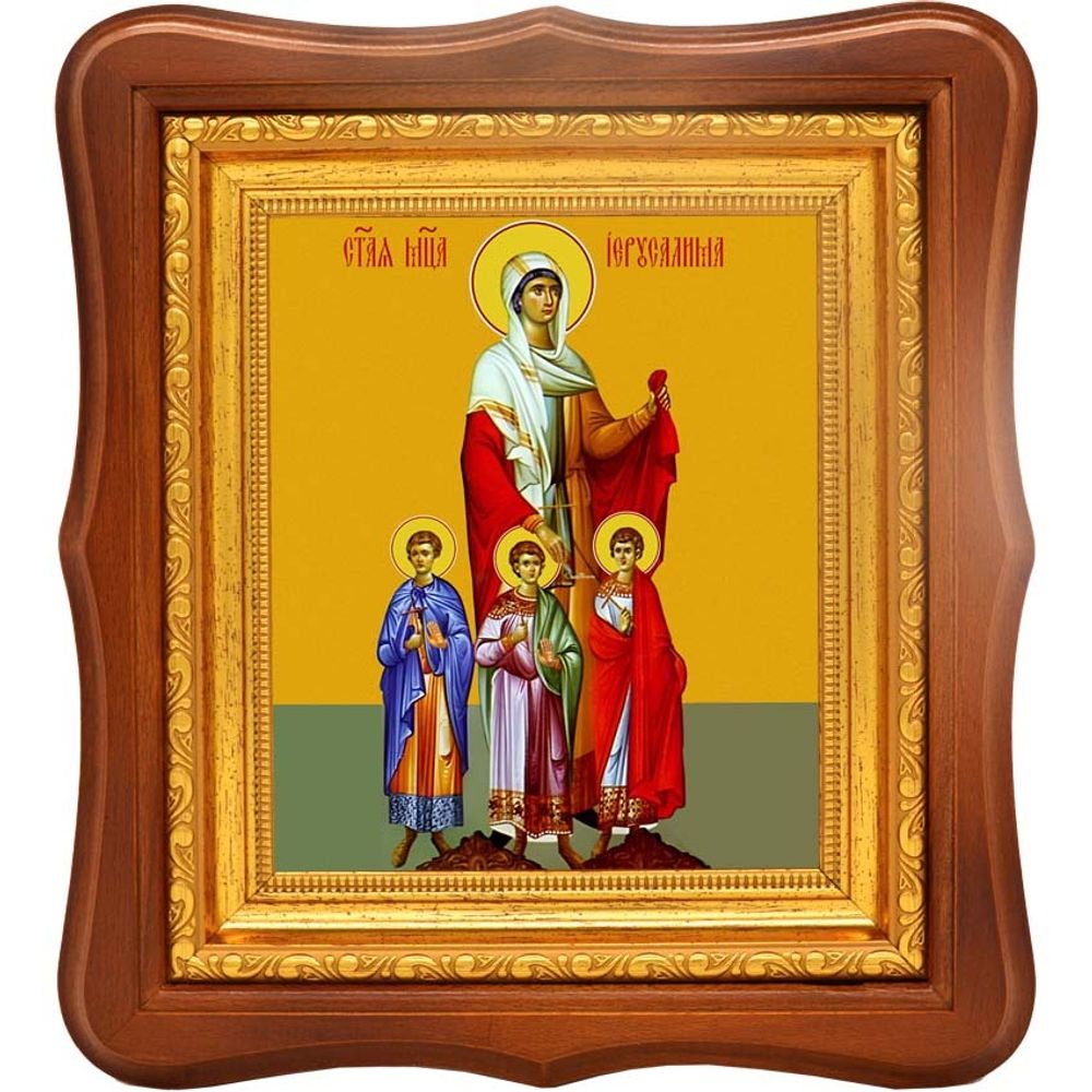 Иерусалима Верийская святая мученица. Икона на холсте.