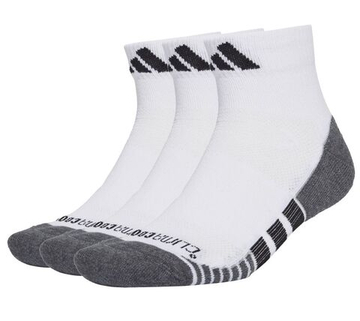 Теннисные носки Adidas Performance Climacool Cushioned Quarter 3P - white/black