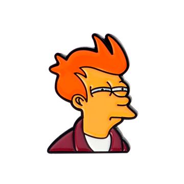 Значок металлический на одежду/Пин. Фрай