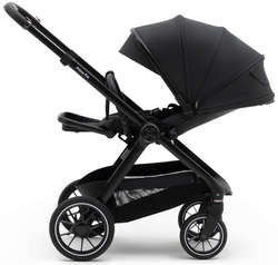 Коляска Agex Prima Pro 3 в 1 с автокреслом i-Team Black APA657 Midnight Grey (Темно-серый)