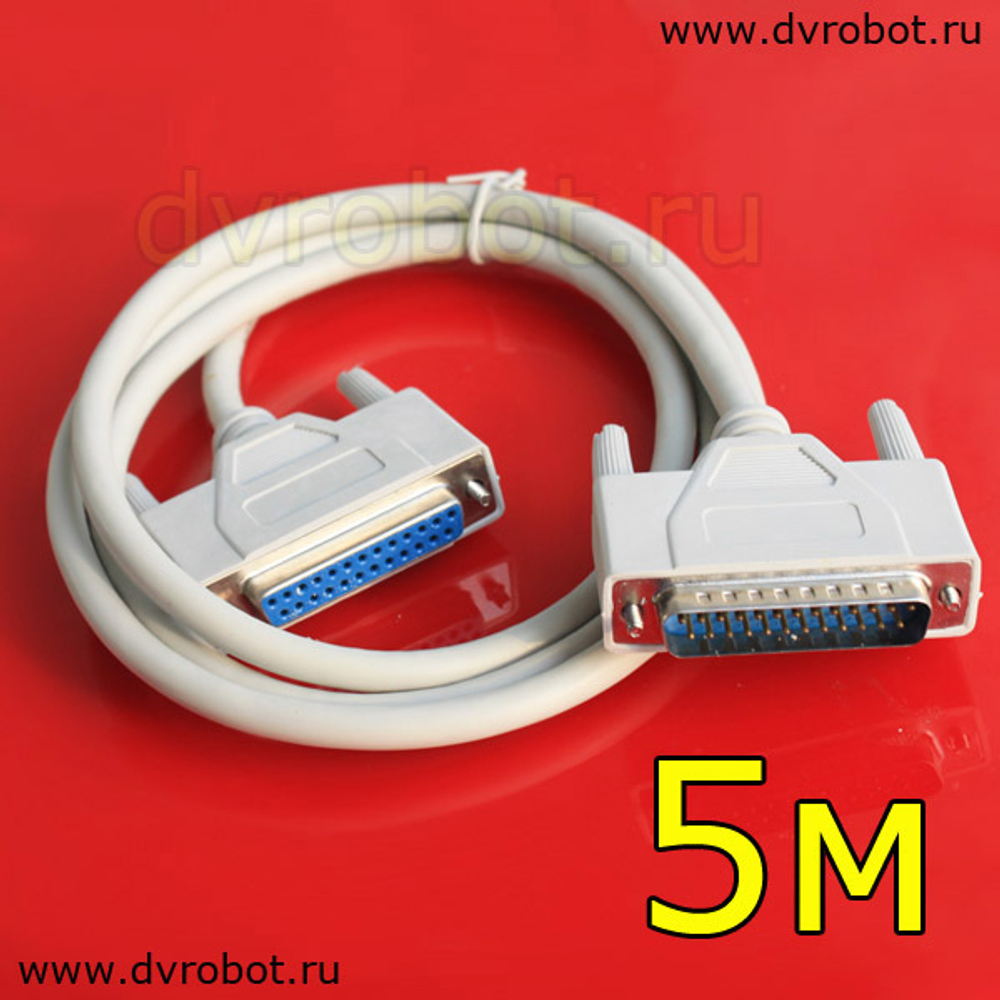 Кабель DB25/5м